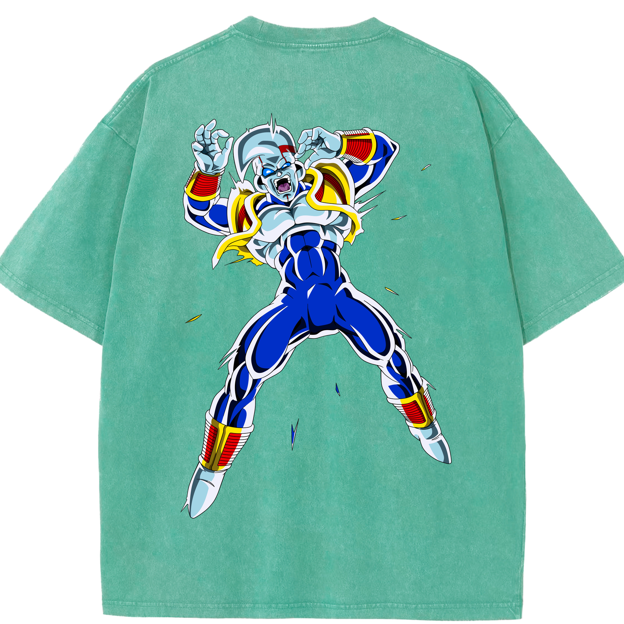 （画像用） ドラゴンボール DRAGON BALL 綿100% ヴィンテージ風 半袖Tシャツ（背面プリント）